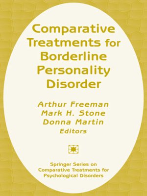 cover image of Comparative Treatments for Borderline Personality Disorder